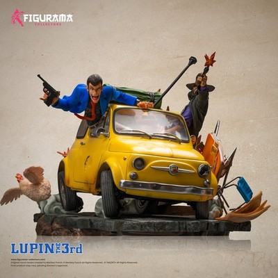 Figurama - Lupin the 3rd - Lupin, Fujiko and Jigen Elite Diorama Statue