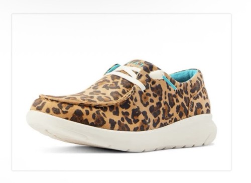 Ariat Women's Hilo, Lively Leopard, Size 9, New Without Box, Tried On Once - Picture 6 of 6