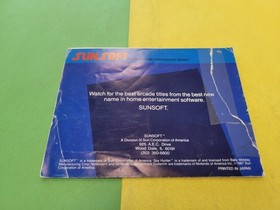 Spy Hunter NES Nintendo Instruction Manual Only 