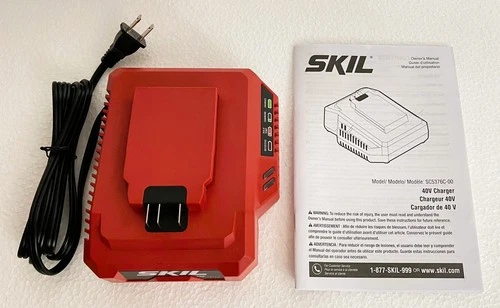New Genuine/OEM/Original SKIL PWRCORE 40-VOLT Lithium-Ion Battery Charger SC5376