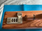 Vintage Handmade Wooden Box Suitcase, Retro Luggage, Travel Case, Wooden — photo 9