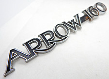 Plymouth Arrow 160 Original Badge Metal Emblem Nameplate Vintage 8.25 Mb061686 Plymouth Arrow 160 Original Badge Metal Emblem Nameplate Vintage 8.25 Mb061686