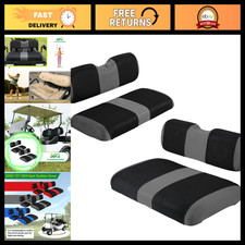 4 PCS Golf Cart Seat Covers Front Rear - Fits EZGO TXT/RXV, Waterproof, Durabl