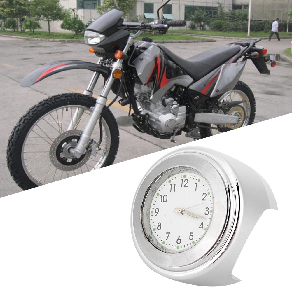 Motorcycle Handlebar Clock Stylish Design For 22‑25mm Bikes