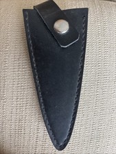Funda daga cuchillo bota negro NOS hecha en Japón