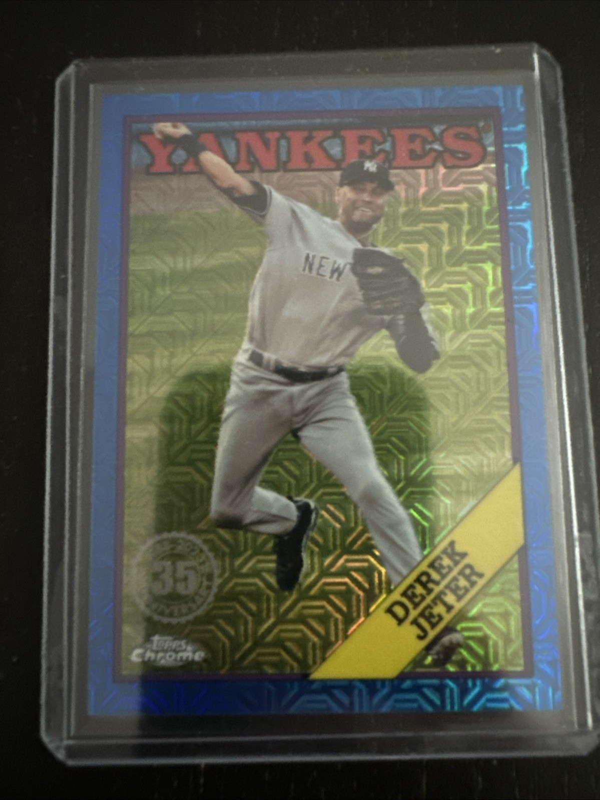 2023 Topps Update Series - 1988 Silver Pack Mojo Derek Jeter #T88CU-38 Blue /150