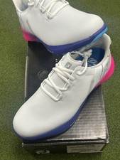 NEW FOOTJOY 2024 FUEL MENS UK 7 WHT/BLU/PINK 55455K #91