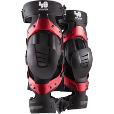 EVS Sports AXIS SPORT KNEE BRACE PAIR LE 40TH ANNIV RED SM AXISS-BK40-SP