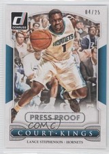 2014 Panini Donruss Court Kings Press Proof Silver 4/25 Lance Stephenson #41 5j7