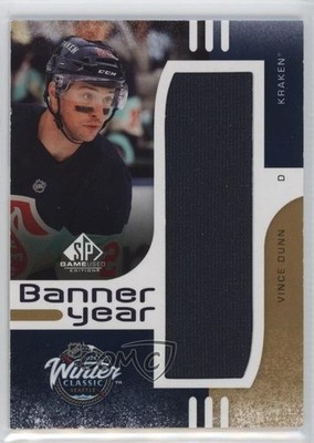 2024 Upper Deck SP Game Used Winter Classic Banner Year Relics Vince Dunn 1s9c