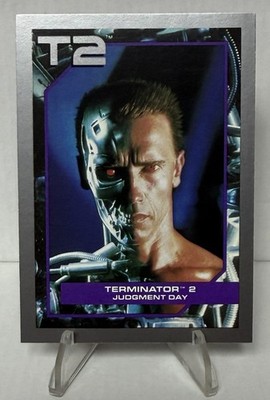 T2 Terminator 1991 Movie Impel Card #2 - Terminator 2 Judgment Day