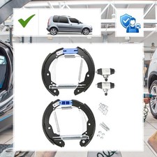 Bremsbackensatz Hinten Ate für Skoda Roomster 5J 1.2 TDI