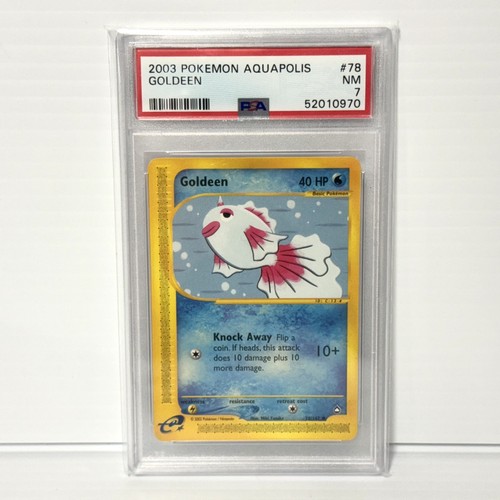Goldeen graded PSA 7 for sale on eBay