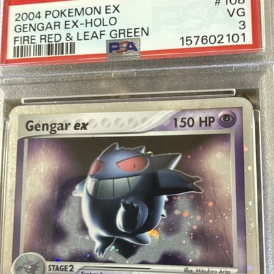Gengar ex 108/112 FireRed & LeafGreen Holo for sale online | eBay