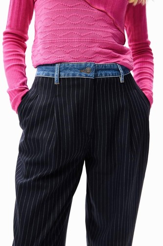 Desigual hybrid tailored trousers size S - Picture 4 of 5