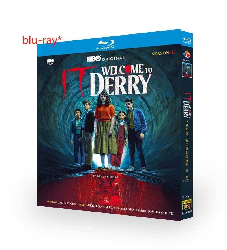 IT: Welcome to Derry Season 1 (2025)2BD All Region New Box Set NEW IN STOCK~SALE