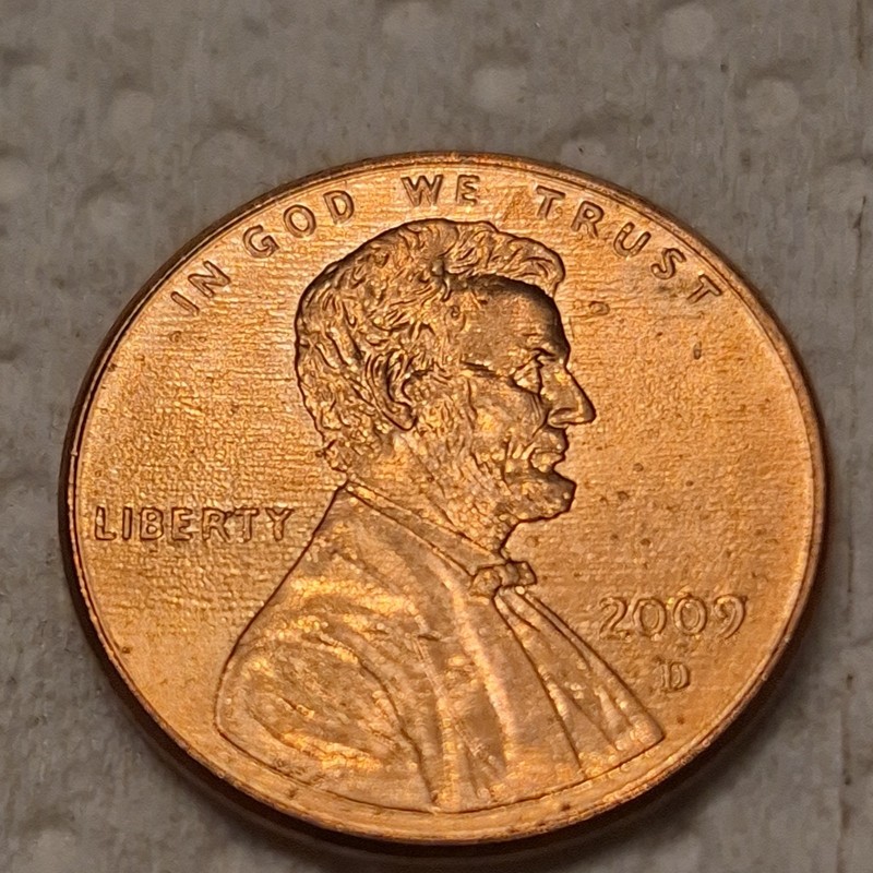 2009-D Lincoln Bicentennial Presidency Small Cent Business Strike Copper-Plated