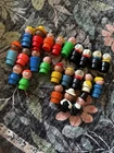 23 Vintage Fisher-Price Little People Wooden  Lot & Plastic Estate Find