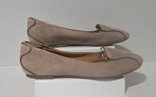 Clarks Beige Suede Loafers Women US 11M B#8