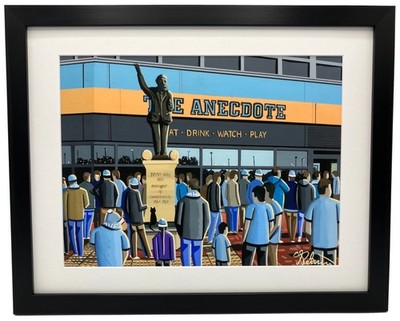Coventry C. Hochwertiger gerahmter Kunstdruck City Football Club FC Stadion. 2 Größen