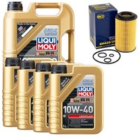 MotoröL Set 10W-40 Liqui Moly 9 Liter + ÖLfilter FüR Mercedes Sprinter Vito W639