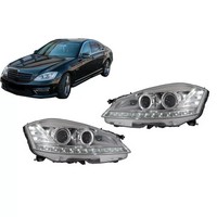 Led-Scheinwerfer FüR Mercedes S W221 05-09 Facelift Look Dynamisch Lichter