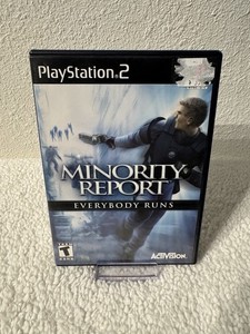 Jeu PS2 Minority Report – édition Promo, Complet, En Très Bon état Pour PlayStation 2