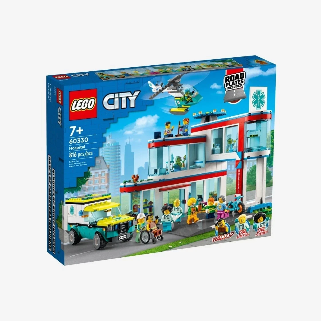 Lego 60330 SEALED City Hospital Medical Building Set 816pcs