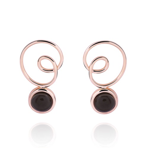 Orphelia  Damen Schmuck Set: Necklace + Earrings + Ring Rosé SET-7495/52 - Bild 9 von 18