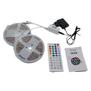 HOVVIDA LED Strip 30M 30 LEDs/Meter 2x15M RGB LED Streifen 900 LED APP und