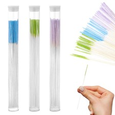 180 PCS Ear Hole Care Kit Disposable Earrings Green purple sapphire blue