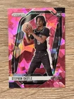 Stephon Castle 2024-25 Panini Prizm Pink Cracked Ice Rookie Spurs RC