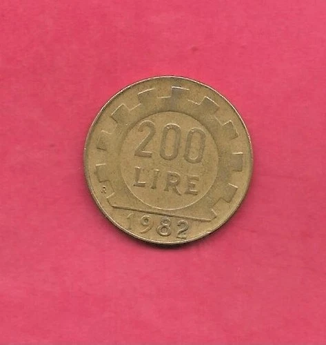 Photo of a Italy 200 Lire (1977-2001) coin from an eBay sale