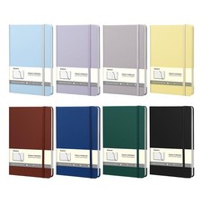Lined Journal Notebooks 8 Pack 240 Pages 5.5"x8.3" for Work