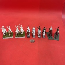 Lot of Vintage Tin Napoleonic Cavalry Soldiers on Horses.   14