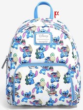 Mini mochila exclusiva Loungefly Disney Lilo & Stitch Sweet Treats Snack Time