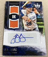 2018 Panini Diamond Kings - J.D. Davis Rookie Materials Signatures /299 #RMS-JD