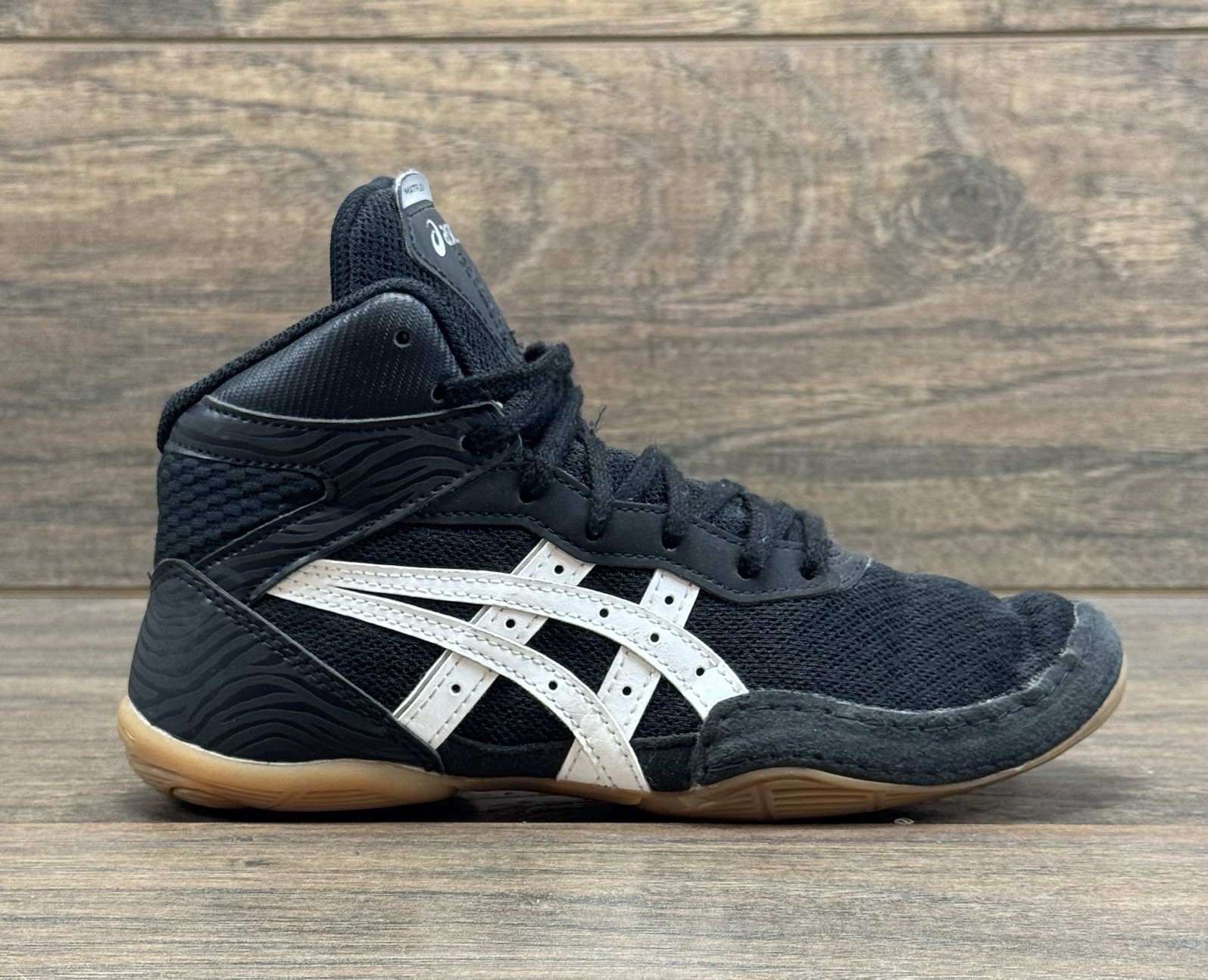 Youth Boys 4 Matflex 7 Black Athletic Sneakers 1084a011