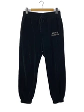 WACKO MARIA VELOUR PANTS Bottom XL Velour BLK