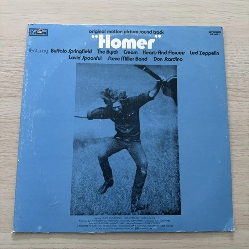 Homer Soundtrack LP 1970 Vinyl Album - Led Zeppelin, Cream, Steve Miller Band