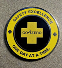 Boeing GO4ZERO Safety Excellence One Day at a Time Metal Coin Yellow/Black — photo 1