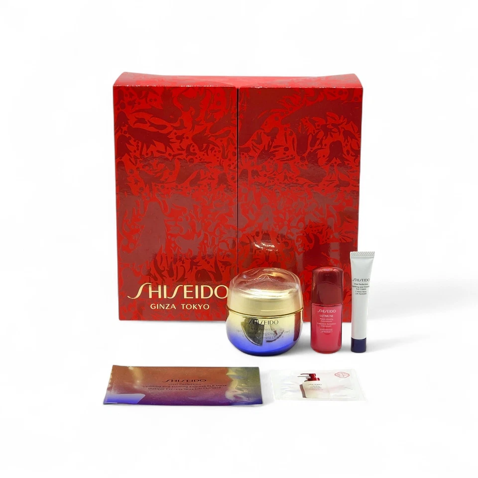 Shiseido Vital Perfection Uplifting and Firming Cream 5 Piece Set - New in Box - Image 3 of 4