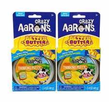 Aarons Crazy Better Butter Thinking Putty LOT OF 2 TikTok VIRAL NEW