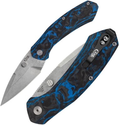 Case XX Westline Liner Folding Knife 3.5'' CPM-S35VN Steel Blade Carbon Fiber