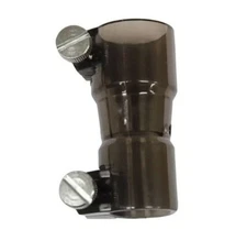 MCS Spyder Straight Hopper Adapter - Smoke