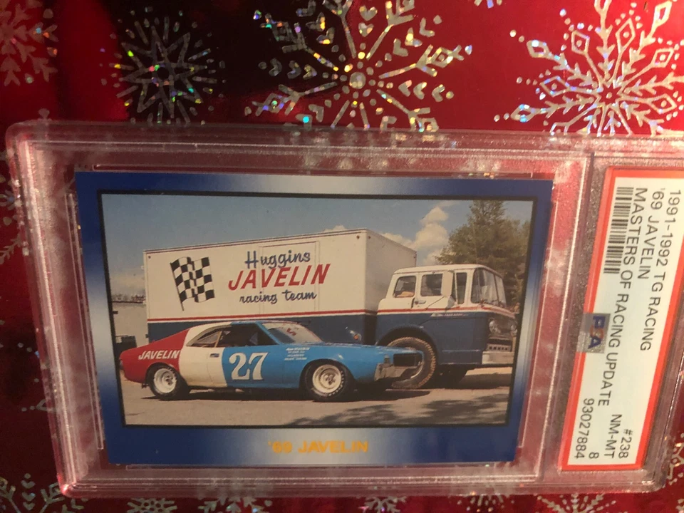 69 JAVELIN PSA 1991-1992 TG RACING -Masters Of Racing Update #238 Sharp Card - Image 3 of 4