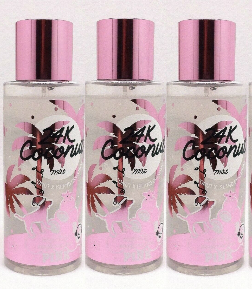 Victoria's Secret Pink 24K COCONUT Fragranced Body Mist, Spray - Main Image