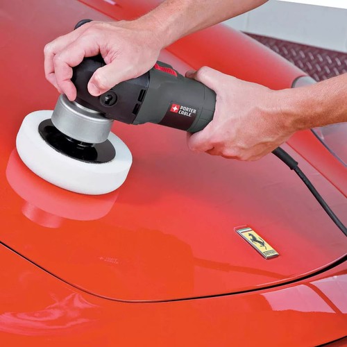 Porter Cable 7346SP 6" Variable Speed Random Orbit Sander PSA Pad + Polish Pad - Picture 7 of 7