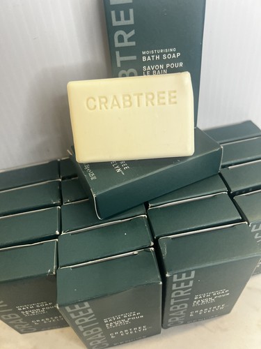 20 x saponette da bagno idratanti Crabtree & Evelyn 1,25 oz formato da viaggio (20 barrette) - Foto 3 di 8