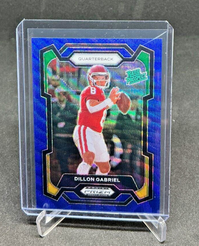 2024 Panini Prizm Draft Picks DILLON GABRIEL RC Blue Wave Prizm 13/249 #197